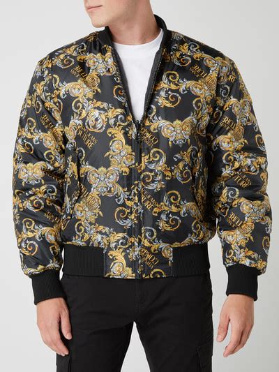 versace jeans wendejacke|Versace biker jacket.